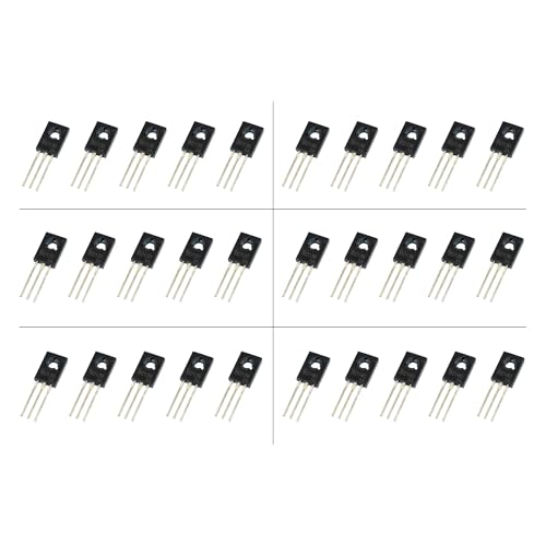 Kit di 30 transistor NPN e PNP BD135 BD136 BD137 BD138 BD139 BD140