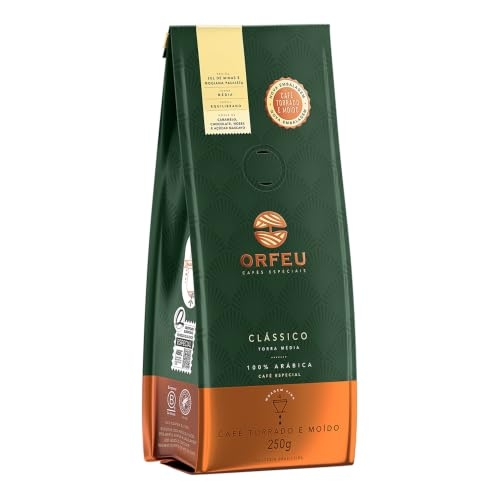Café Orfeu Clássico Torrado e Moído 250g