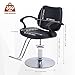 Amofree Barber Salon Chair with Hydraulic Pump, 6.1'' Adjustable Height Barber Styling Chairs, 360° Swivel Hydraulic Haircut Chairs, Thick Seat, Braiding Salon Chair for Hair Stylist Barbershop & Home