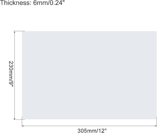 Miniatura 7 de uxcell Hojas de espuma EVA negras de 12 x 9 pulgadas, 0.236 in de grosor para manualidades, paquete de 20