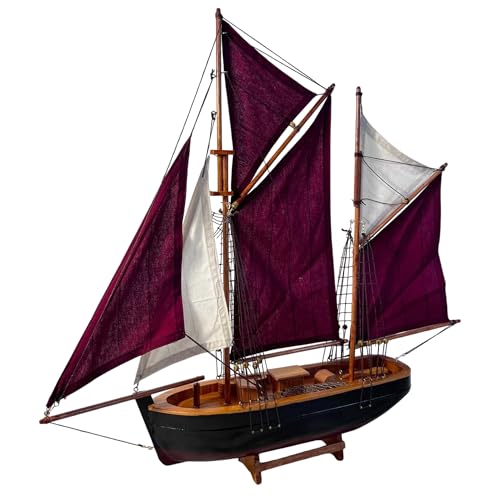 Brixham Trawler Modèle Yacht maquette de voilier de collection