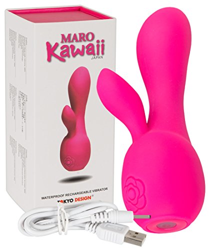 Maro Stimulateur Kawaii 10 en Rosé silicone velours