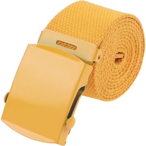 Women's All-match Braided Pants Belt Smooth Buckle Casual Daily Canvas Belt