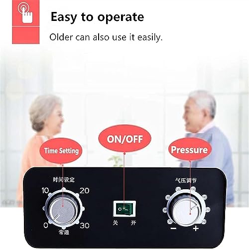 Máquina De Drenagem Linfática, Máquina Massageadora Elétrica De Compressão De Ar Cintura Braço Perna