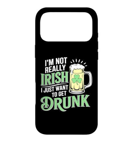 �ʔ��� I am not Irish ���p�g���b�N�̓��̃M�t�g �j�����p �X�}�z�P�[�X iPhone 17 Pro Max �p