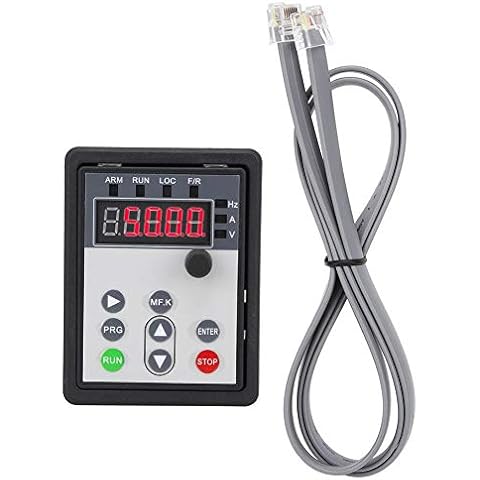RJ45 Schnittstelle VFD Bedienfeld, Frequenzumrichter Panel Wechselrichter Bedienfeld für SKI780-Serie Ersetzen Cover