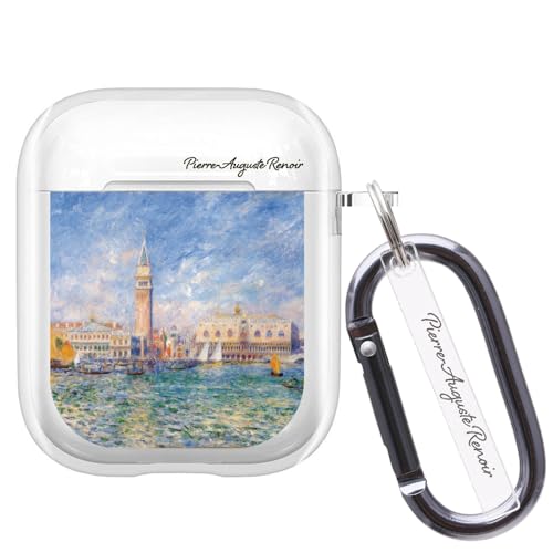 ONLYOU Airpods p P[X 2 ؍ 1 ؍ TPU \tgP[X G A[g CXg Doges' Palace Venice sG[  NA GA|bh GA|bY CzJo[ CzP[X  