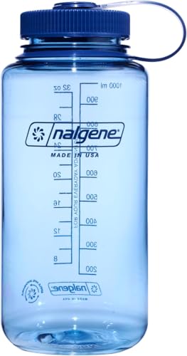 Image of Nalgene 32 oz Wide Mouth Water Bottle | BPA-Free, Durable & Leak Proof, Lightweight Bottle for Hiking & Gym, Work & Travel
