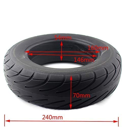 Pneu solide 10x3.00-6.5 - Solution définitive anti-crevaison pour Mini Pro