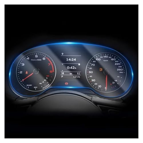 Film protection transparent TPU Audi A3 8P 8V écran contrôle central intérieur voiture GPS