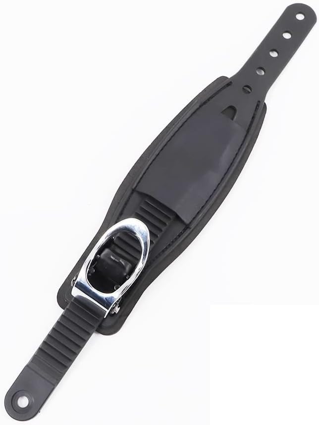 Snowboard Binding Toe Ratchet Tongue Ladder Straps Black Cyan Plastic