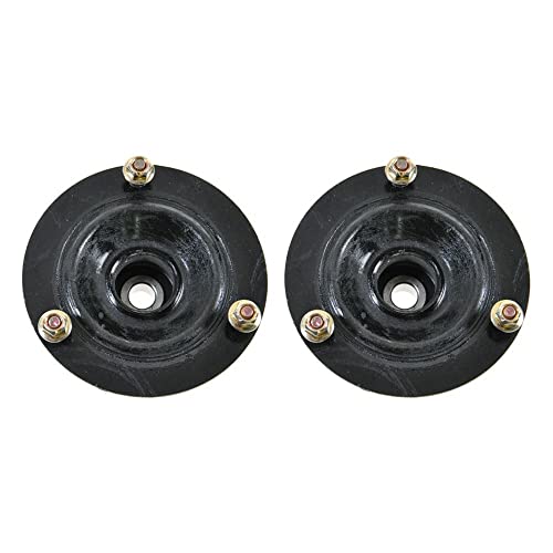 TRQ Front Upper Strut Mount Set Compatible with 1992-1998 BMW 318i 1992-1997 318is 1995-1999 318ti 1998-1999 323i 323is 1992-1995 325i 325is 1996-1998 328i 1996-1999 328is 1996-2002 Z3 2003-2007 Z4
