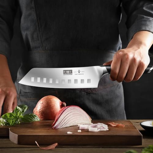Image of HOSHANHO 3-Piece Knife Set, Ultra Sharp Japanese Kitchen Chef Knife Set