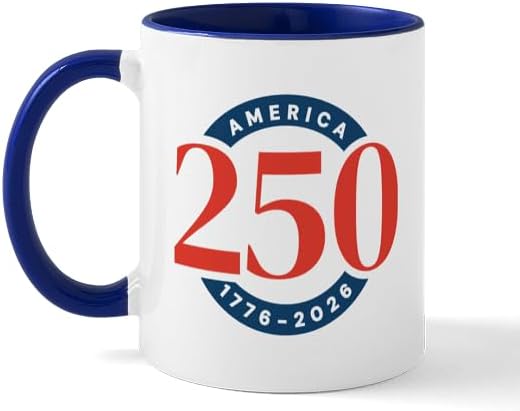 CafePress America250: 1776 2026 11 oz (325 ml) Ceramic Coffee Mug