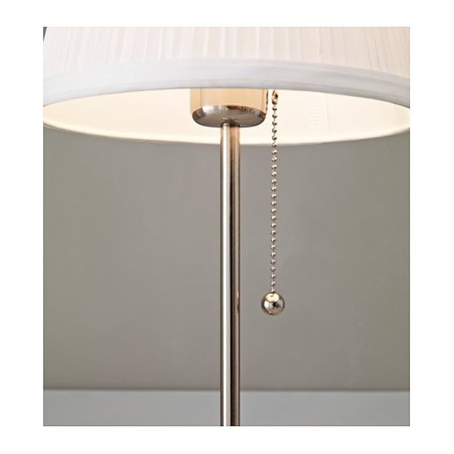 (未使用･未開封品)　IKEA ARSTIDフロアランプ (701.638.66) 7z28pnb ÅRSTID floor lamp, nickel plated/white - IKEA