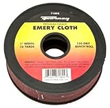 Forney 360 in. L x 1 in. W 120 Grit Fine Emery Sandpaper 1 pk