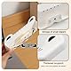 Liuer Brillenhalter Wand, 4PCS Brillenaufbewahrung,Brillenablage Sonnenbrillen Aufbewahrung Organizer Brillenständer Wandmontage für Schlafzimmer Schreibtisch Nachttische