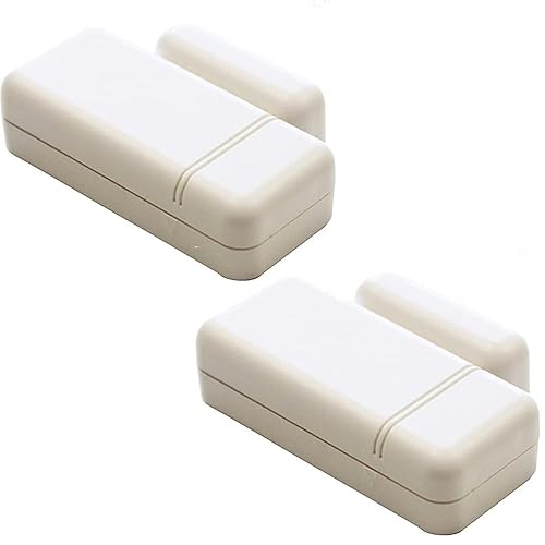 Qolsys Sensor de contacto inalámbrico DW Mini-S (paquete de 2) para ventanas y puertas, cifrado S-Line 319.5 MHz, sensor de alarma de ventana para