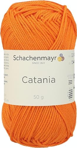 Schachenmayr 9801210-00245 Przędza Do Dziania ,100% Bawelna ,Anyż ,11,5 X 5,2 X 6 Cm
