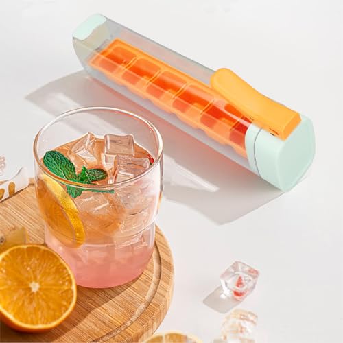 Molde para cubos de hielo con tapadera y contenedor miniatura 4