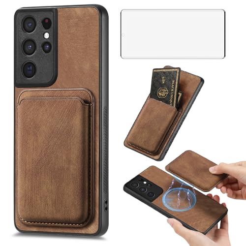 Étui portefeuille Samsung S21 Ultra 5G Asuwish pour éviter l'écran brisé