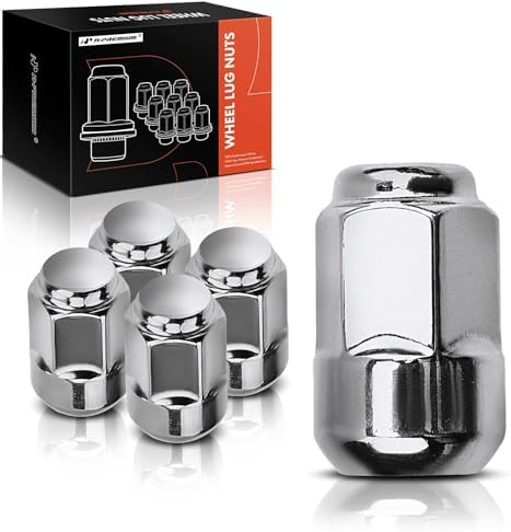 Jiiiniiin Lot De 24 écrous De Roue 14 X 1,5 Chroés, écrous De Roue