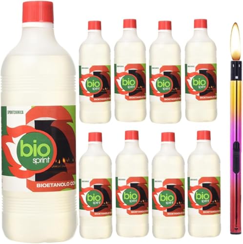 Bioetanolo – Alcool Etilico Vegetale Denaturato 9 x 1 litro