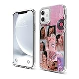 ZHETUODANG Compatible with iPhone 11 Case, Stylish Music Design TPU Slim Shockproof Cover Men Women Gifts Protective Phone Clear Case(Melanie-Martinez-1)