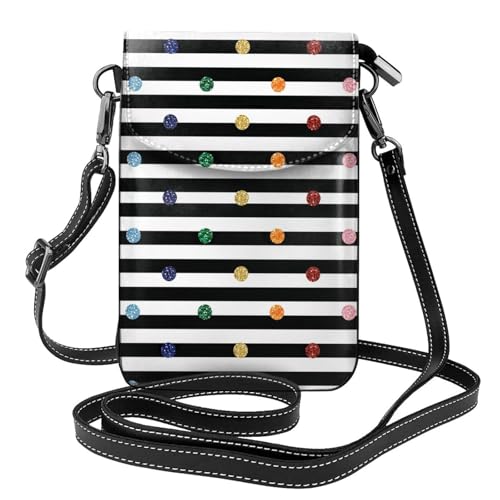 Pochettes pour téléphone portable femme avec porte-cartes intégré petit sac bandoulière chic