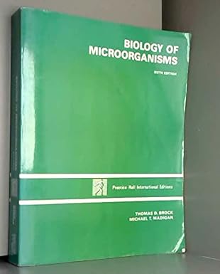 Biology of Microorganisms 6th Edition book cover