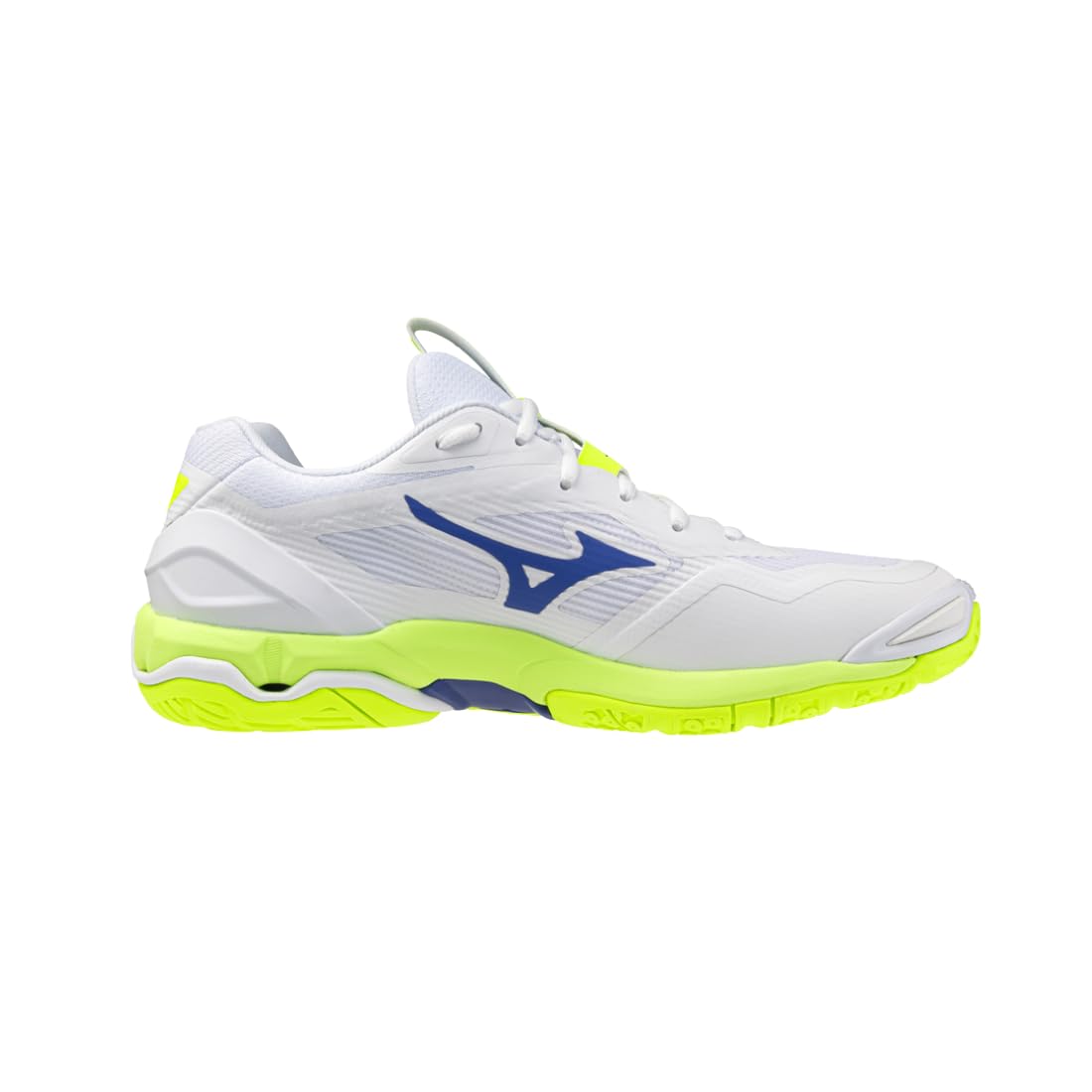 Mizuno Wave Stealth 6 Gibraltar Sea/Antarctica/Fiery Red - 10/44.5
