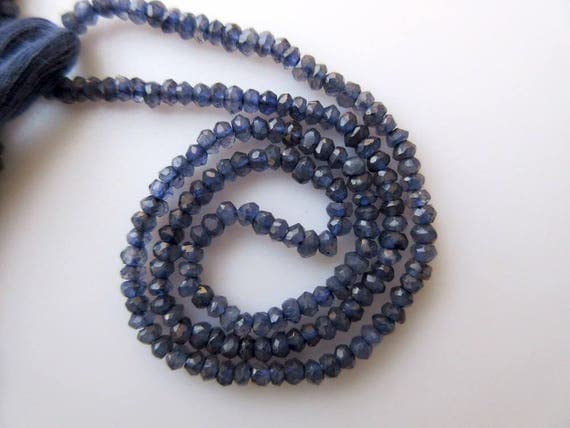 3mm gemstone beads en iolite pour offrir un bijou unique
