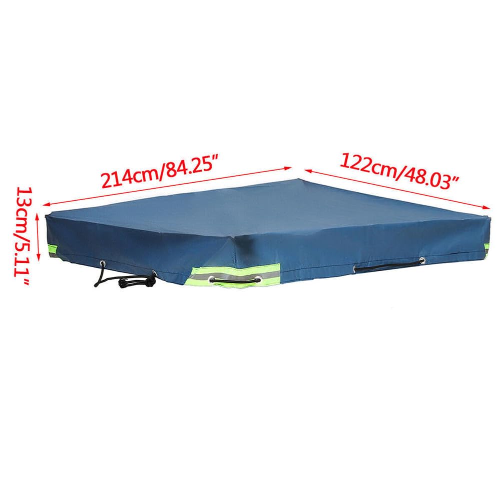 Fonzier Oxford Fabric Travel Trailer RV Cover Windproof Camper Cover - View #4