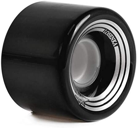 Rosepoem Cruising Longboard Skateboard Wheels Black
