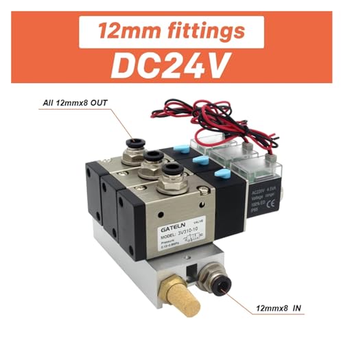 Électrovanne 3V310-10-NC silencieuse anti-perte de pression - 3