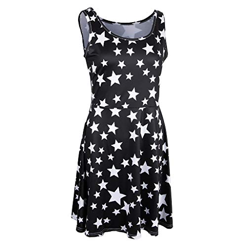 Homyl vestido feminino verão gola redonda sem mangas floral estampado praia mini vestido