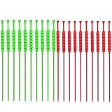 Chaînes de neige pour moto à vélo, 10pcs chaînes de pneus chaînes de roues pour la glace en nylon neige brisant les chaînes de pneus de neige hivernales, verts, chaussettes de pneu pour la neige