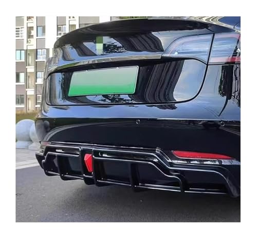 Spoiler pare-chocs arrière Tesla Model 3 pour protéger et styliser le diffuseur - 3