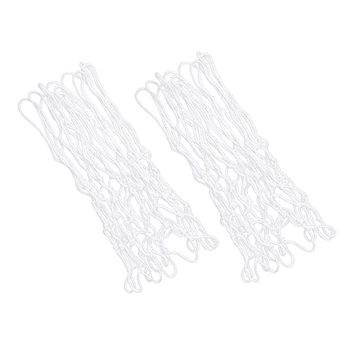 NAMOARLY 2pcs Basketball Nets Thick Material Easy Install for Outdoor/Indoor Courts
