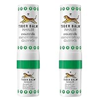 RGKY 2 Stück NasenInhalierstift Thailand,Natürlicher Inhaler,Für Frische, Konzentration & unterwegs