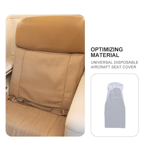 Funda de asiento de avión y coche desechable para viajes higiénicos y traslados cómodos 6
