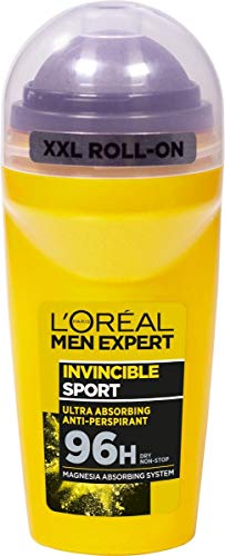 Loreal Men Expert Invincible Sport 96H Roll-On Deodorant, 50 ml