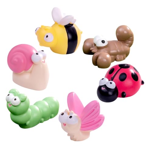 Milisten Statua Animale in Materiale Ornamento Animale Delicato Per Giardino o Scrivania Figura Compatta e Adorabile Per Decorazioni Accessori Da Giardino