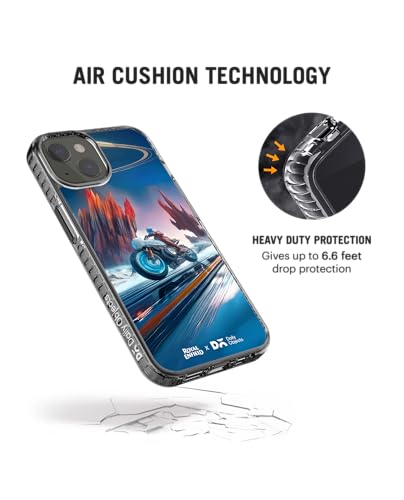 Image of DailyObjects Polar Drift Stride 2.0 Magnetic Case Cover Compatible with iPhone 15 | Wireless Charging Slim Back Cover | 2 Layer Edge Protection & Shockproof