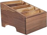 Photo Gallery gyjzzw scatola portaoggetti in legno multi griglia per cellulare, stile vintage, con 5 scomparti, per ufficio e casa, elegante supporto per cellulare da scrivania (a1) Photo Gallery gyjzzw scatola portaoggetti in legno multi griglia per cellulare, stile vintage, con 5 scomparti, per ufficio e casa, elegante supporto per cellulare da scrivania (a1)