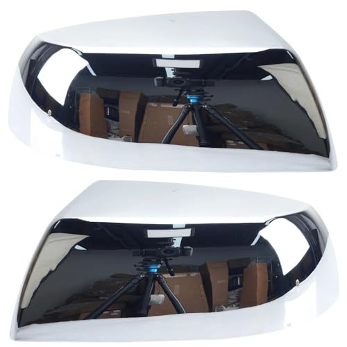 Cache rétroviseur pour Toyota Tundra brisé ? Remplacer par cette paire de coques chrome à clip
