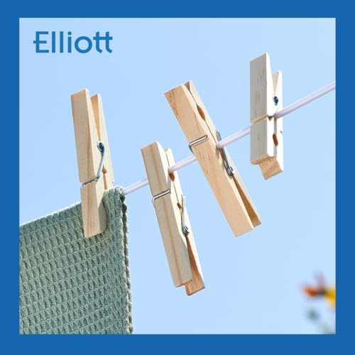 Elliott 36 Wooden Hardwood Clothes Pegs - View 8