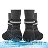 BINGPET Dog Socks to Prevent Licking Paws for Hardwood Floors Anti SlipWaterproof Dog Shoes for ColdHot PavementTraction Control Dog Boots Paw Protectors for Puppy Small Medium Large Senior Dogs