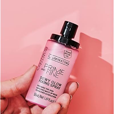 Catrice | Prime & Fine Illuminating Dewy Glow Spray & Under Eye Brightener 020 Bundle | Full Coverage Makeup | Vegan & Cruelty Free