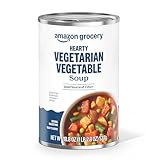 Amazon Grocery, Hearty Vegetarian Vegetable Soup, 18.8 Oz